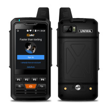 Uniwa F50 2.8 Inch Touch Screen 4g Lte Zello Ptt Walkie Talkie Mobile Phone Android Smartphone Poc Walkie Talkie With Belt Clip